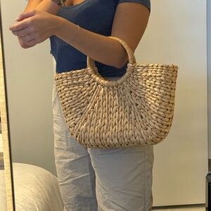 Woven Raffia Bag